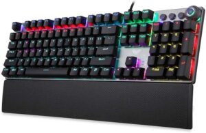 Aula Full Mechanical - Blue Switch-KRGD SwitchF2058 keyboard murah terbaik