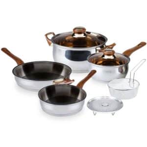 Oxone Cookware Set 4 + 2 Pcs OX911 Panci Set Murah Berkualitas