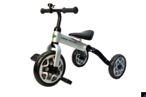 Land Rover 3 in 1 Balance Bike & Tricycle Foldable