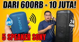 5 REKOMENDASI SPEAKER PORTABLE SONY TERBAIK 2026